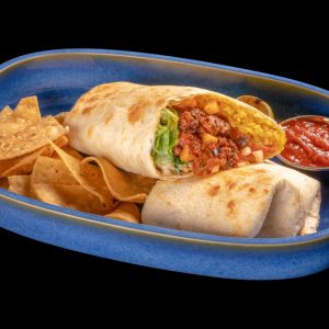 MISSION STYLE VEGAN BURRITO