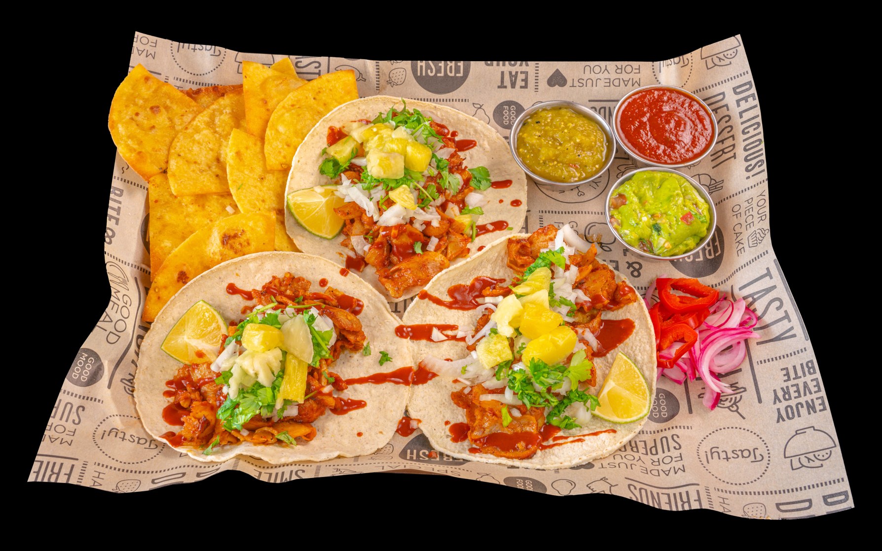 TACOS AL PASTOR DE POLLO Mexicali