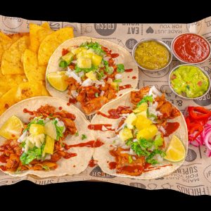 TACOS AL PASTOR DE POLLO